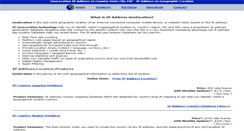 Desktop Screenshot of ip2geo.net